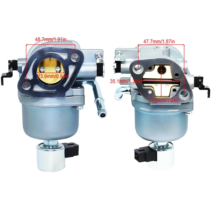 Dosens 699807 Carburetor Compatible for Briggs Stratton 697722 491026 4045A7 699815 699814 74704 407577 Toro 74591 74592 74704 406577 AM135089 JD 107H 125 L111 L118 L120(only for some models) - Image 3